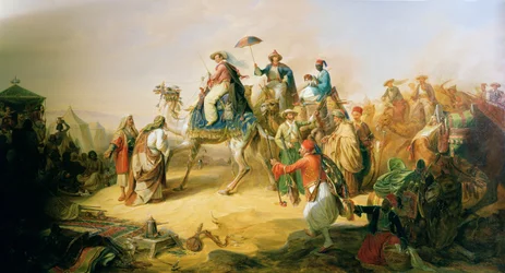 Prince Albrecht von Preussen on his Orient travel